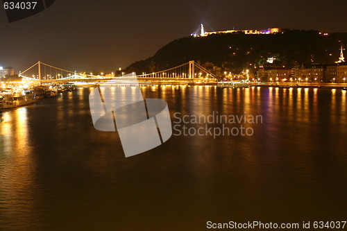 Image of Budapest at night