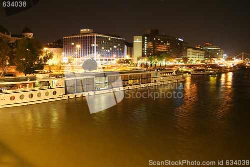 Image of Budapest at night