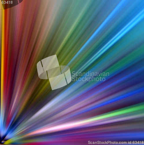 Image of Coloured Explosion