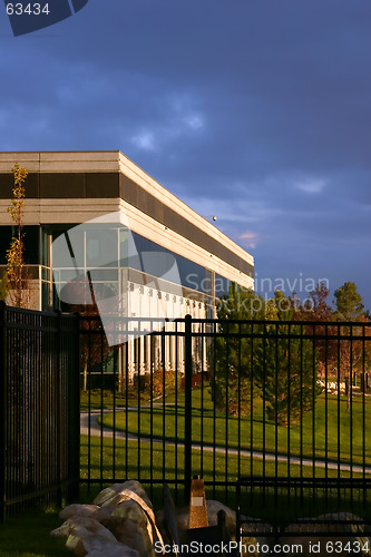 Image of Sunrise by the Business Campus