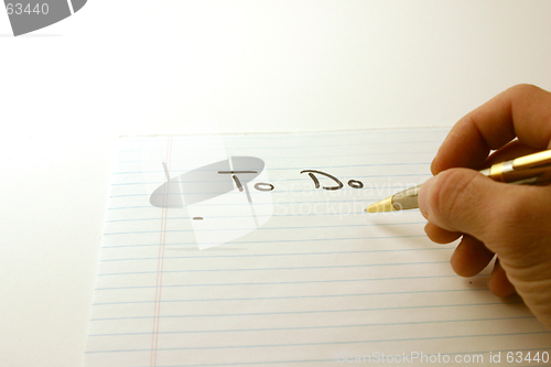 Image of To Do - Notepad & Pen