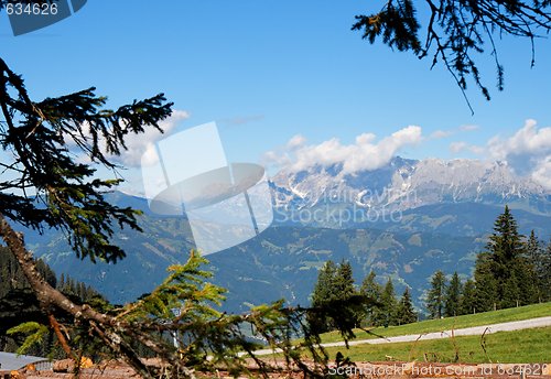 Image of Mountainous alpine landscape in Austria