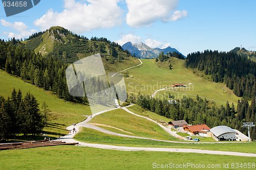 Image of Mountainous alpine landscape in Austria