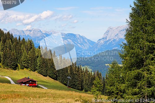 Image of Mountain alpine landscape in Austria
