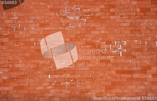 Image of Modern brick wall background texture 