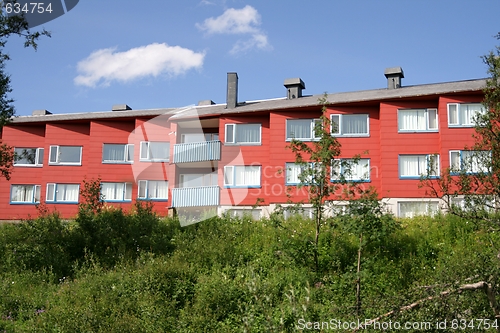 Image of Old apartment building