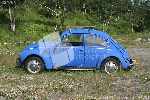 Image of Old Wolksvagen Beetle