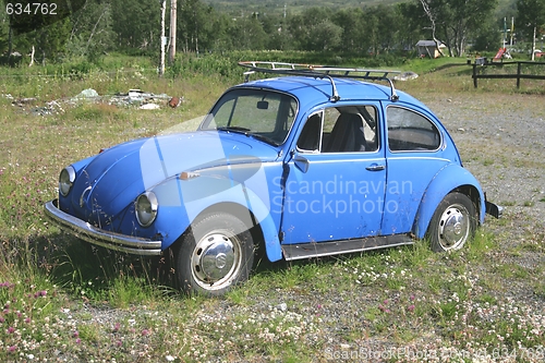 Image of Old Volkswagen Beetle