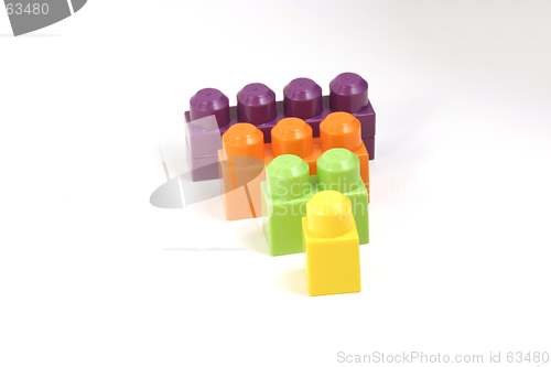 Image of Isolated Toy Blocks