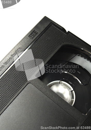 Image of VHS Videotape Close-up