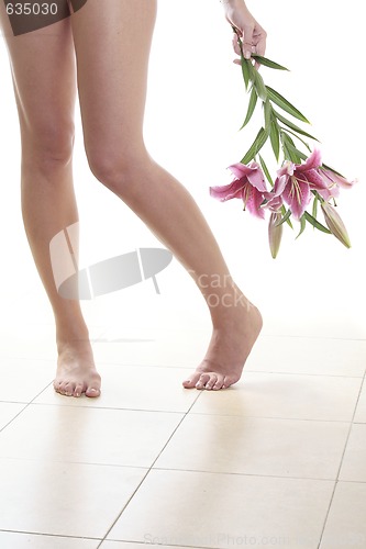 Image of Legs and Lillies