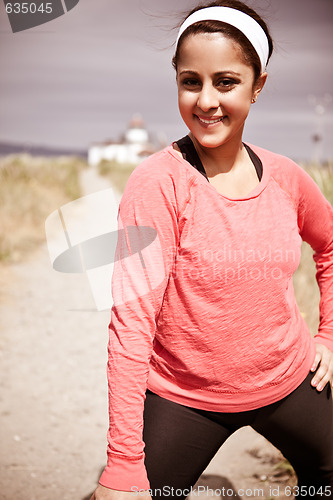 Image of Sporty woman