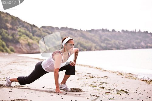 Image of Sporty woman