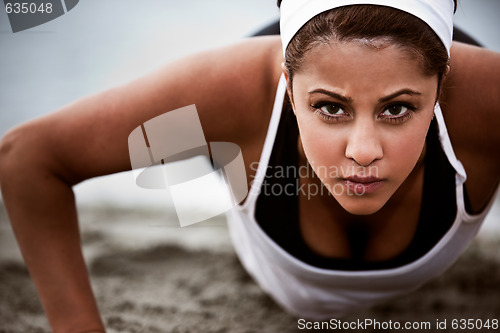 Image of Sporty woman