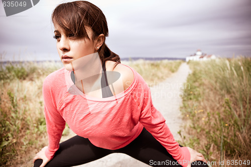 Image of Sporty woman