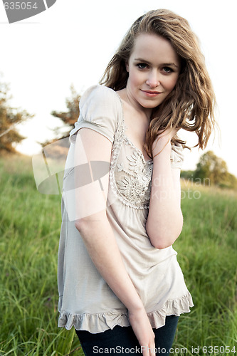 Image of Beautiful caucasian girl