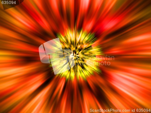 Image of abstract explosion background