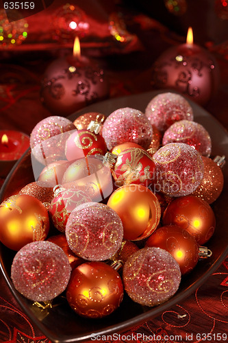Image of Christmas balls