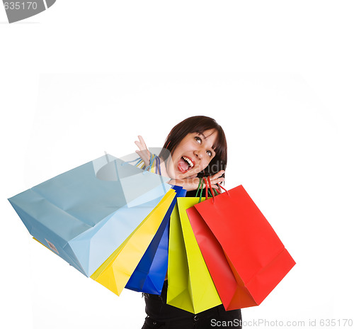 Image of Happy shopper