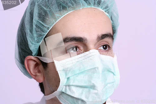 Image of Portrait of a young doctor.