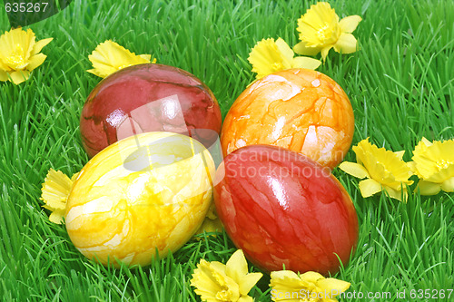 Image of Easter eggs