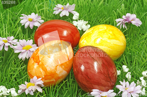 Image of Easter eggs