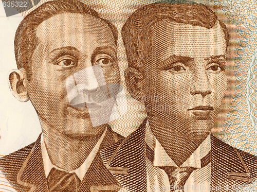 Image of Apolinario Mabini and Andres Bonifacio