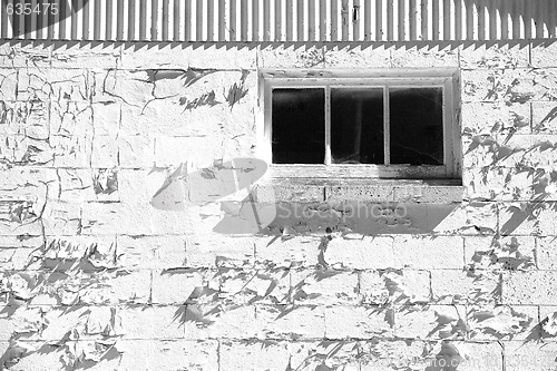 Image of Peeling Paint with Window