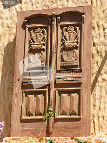 Image of Old wooden door