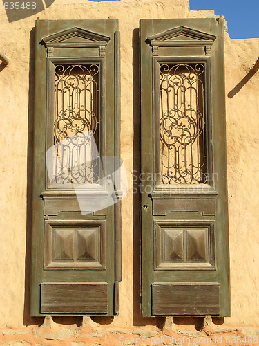 Image of Old wooden doors