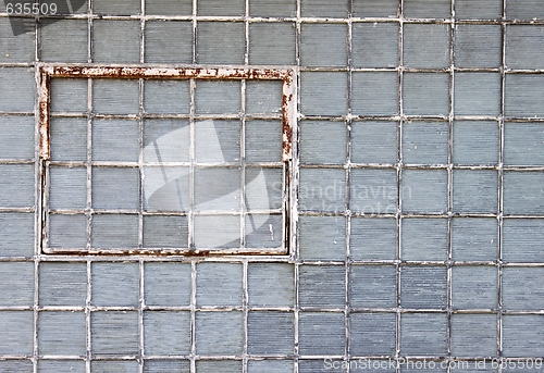 Image of Glass Brick Wall