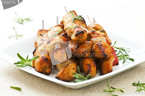 Image of Chicken skewers