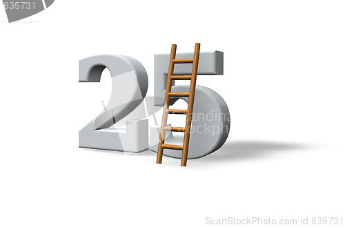 Image of twenty five