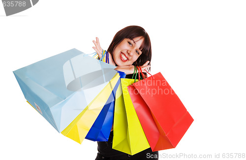 Image of Smiling shopper