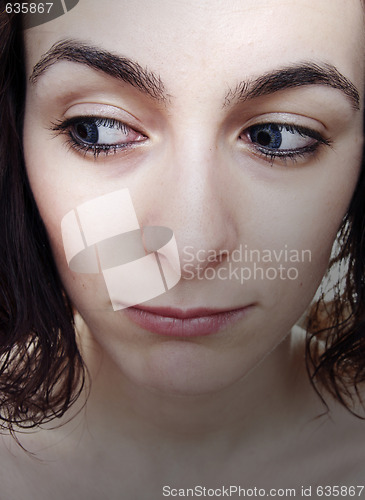 Image of Woman looking at you !