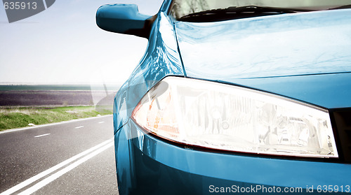 Image of Car on the road.