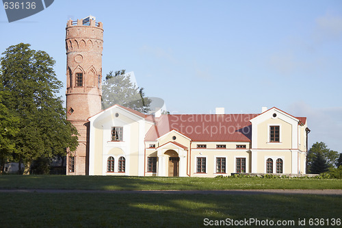 Image of House with tower