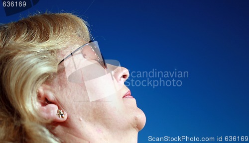 Image of Woman Relaxing