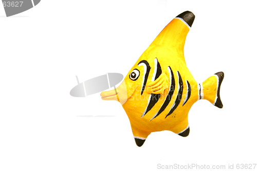 Image of Yellow Fish - Decoration