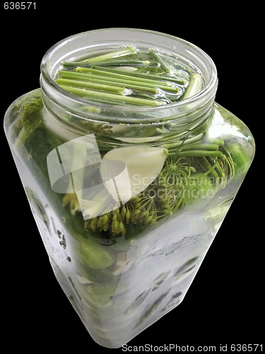 Image of pickled cucumbers