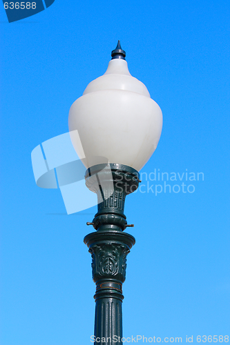 Image of Street lamp post