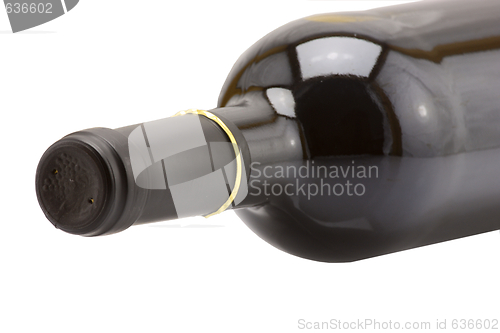Image of Wine Bottle on white background
