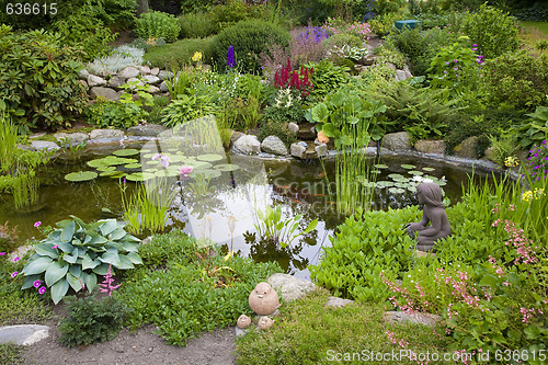 Image of Garden pond