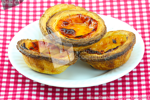 Image of Plate of  cakes