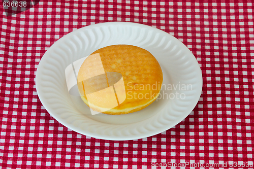 Image of Cake on a white plate 