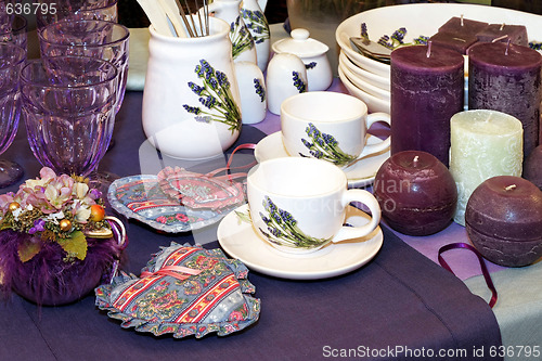 Image of Purple kitchenware
