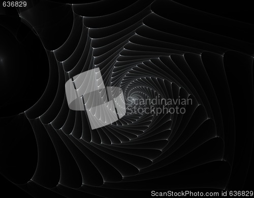 Image of abstract spider web