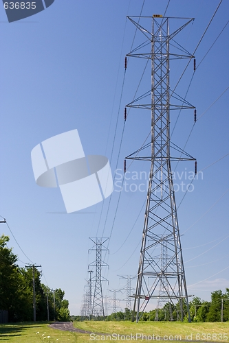 Image of Electric poles