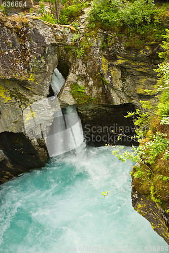 Image of Turquoise falls