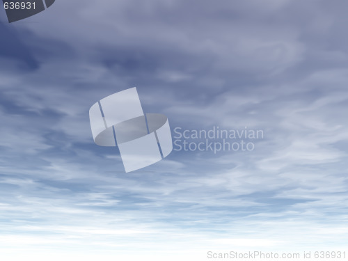Image of sky painting